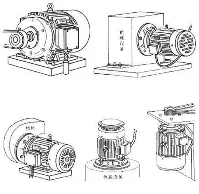 西安泰富西瑪電機(jī)常用的安裝方式及其參數(shù)說明。